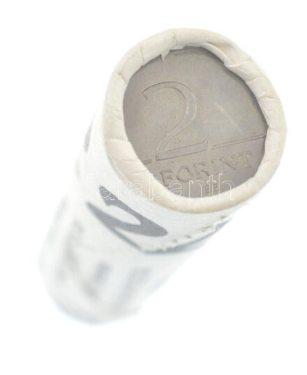 ~2000. 2Ft Cu-Ni (50x) 'Magyar Posta' rolniban T:1-2