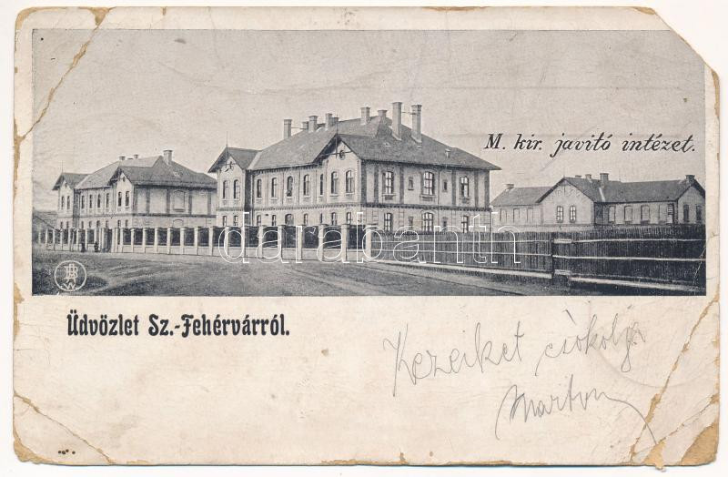1904 Székesfehérvár, M. kir. javító intézet (b)