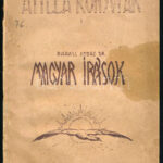 Baross Endre: Magyar írások. Attila-Könyvtár 1. Bp., 1943., Szalay Sándor-ny. Kiadói papírkötés, szakadt, foltos borítóval.