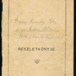 1931-1945 Makó, részletfizetési könyv
