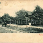 1912 Nyíregyháza, Sóstói út, talyigás.Klein Ármin kiadása (fl)