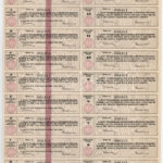 Budapest 1927. ' 'KÉVE' Mezőgazdasági Iparfejlesztési és Hitelintézet Részvénytársaság' részvénye 10P-ről, szárazpecséttel, szelvényekkel T:I- kis szakadások - Image 2
