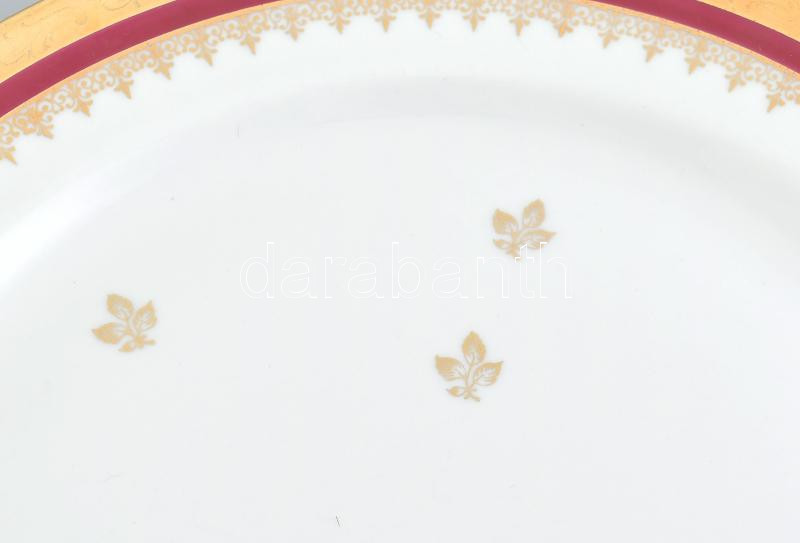 Limoges francia lapostányér, 6 db, jelzett, szép állapotban, d: 24,5 cm - Image 2