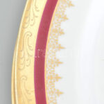 Limoges francia lapostányér, 6 db, jelzett, szép állapotban, d: 24,5 cm - Image 3