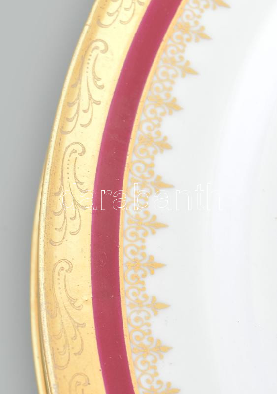 Limoges francia lapostányér, 6 db, jelzett, szép állapotban, d: 24,5 cm - Image 3