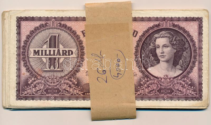 1946. 1.000.000.000P (26x) T:III folt, az egyiken firka Adamo P28
