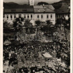 1940 Nagybánya, Baia Mare; bevonulás / entry of the Hungarian troops + '1940 Nagybánya visszatért' So. Stpl. (EK)