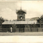 1906 Kovászna, Covasna; Pokolsár gyógyfürdő / spa, bath (lyuk / pinhole)
