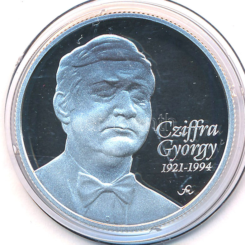 2021. 7500Ft Ag 'Cziffra György' tanúsítvánnyal T:PP