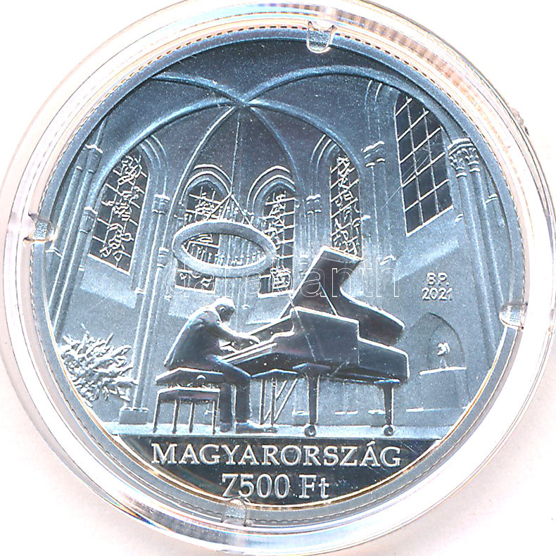 2021. 7500Ft Ag 'Cziffra György' tanúsítvánnyal T:PP - Image 2