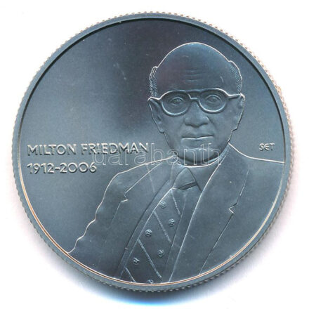 2022. 2000Ft Cu-Ni 'Milton Friedman' kapszulában T:BU