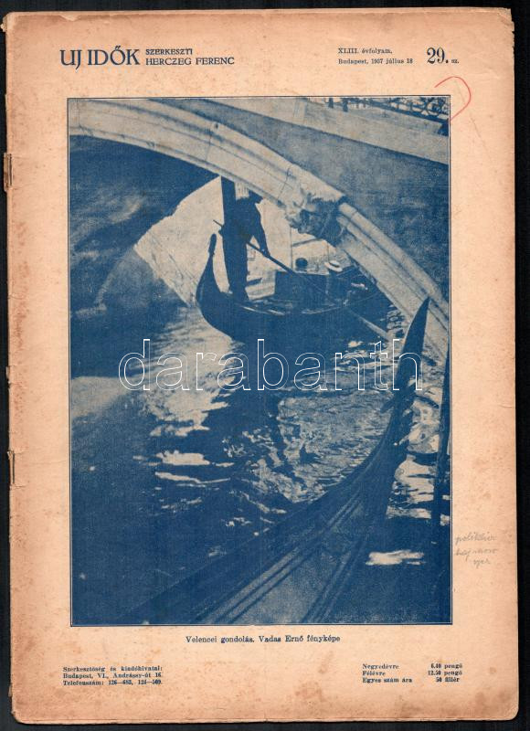 1936-1937 Az Új Idők 2 db száma - Image 2