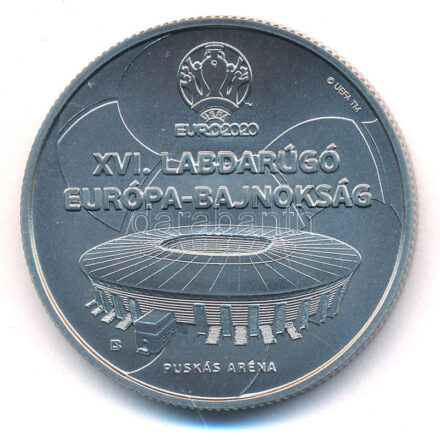2021. 2000Ft Cu-Ni 'XVI. UEFA Labdarúgó-Európa-bajnokság' T:BU Adamo EM416