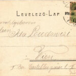 1906 Budapest VI. M. kir. Opera, kávéház, Miskolczy József és Társa üzlete. Ganz Antal 37. (fl) - Image 2