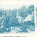 1899 (Vorläufer) Kővárfüred, Carbunari (Máramaros); Garbonáci gyógyfürdő / spa villa (kopott sarkak / worn corners)