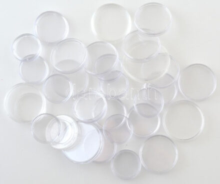 30db érmetartó kapszula klf méretekben, használt, de jó állapotban