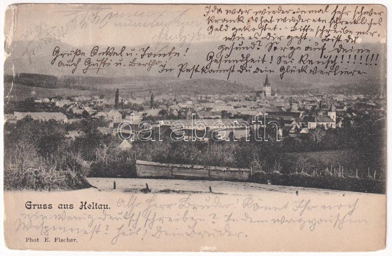 1905 Nagydisznód, Heltau, Cisnadie; (szakadások / tears)