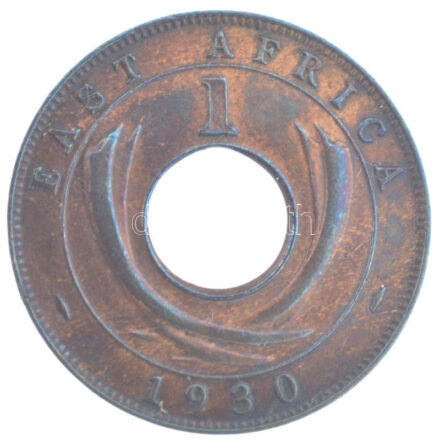 Kelet-Afrika 1930. 1c bronz T:1- patina East Africa 1930. 1 Cent bronze C:AU patina Krause KM#22