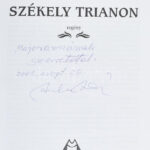 Ambrus András: Székely Trianon. Regény. DEDIKÁLT! Pomáz, 2005., Kráter. Kiadói kartonált papírkötés.