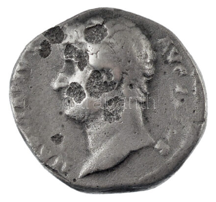 Római Birodalom / Róma / Hadrianus 132-135. Denár Ag (2,69g) T:3 anyaghiány Roman Empire / Rome / Hadrian 132-135. Denarius Ag 'HADRIANVS AVGVSTVS / CLEMENTIA AVG COS III P P' (2,69g) C:F material error RIC II 206