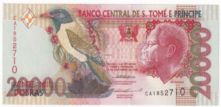 Sao Tomé és Principé 1996. 20.000D T:I Saint Thomas & Prince 1996. 20.000 Dobras C:UNC Krause 67.