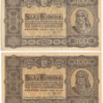 1923. 100K nyomdahely-megjelölés nélkül T:II-,III szép papír Adamo K30