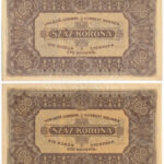 1923. 100K nyomdahely-megjelölés nélkül T:II-,III szép papír Adamo K30 - Image 2