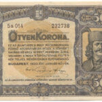 1920. 50K '5a 015 807749', 'Orell Füssli Zürich' nyomdahely jelöléssel T:III szép papír Adamo K25