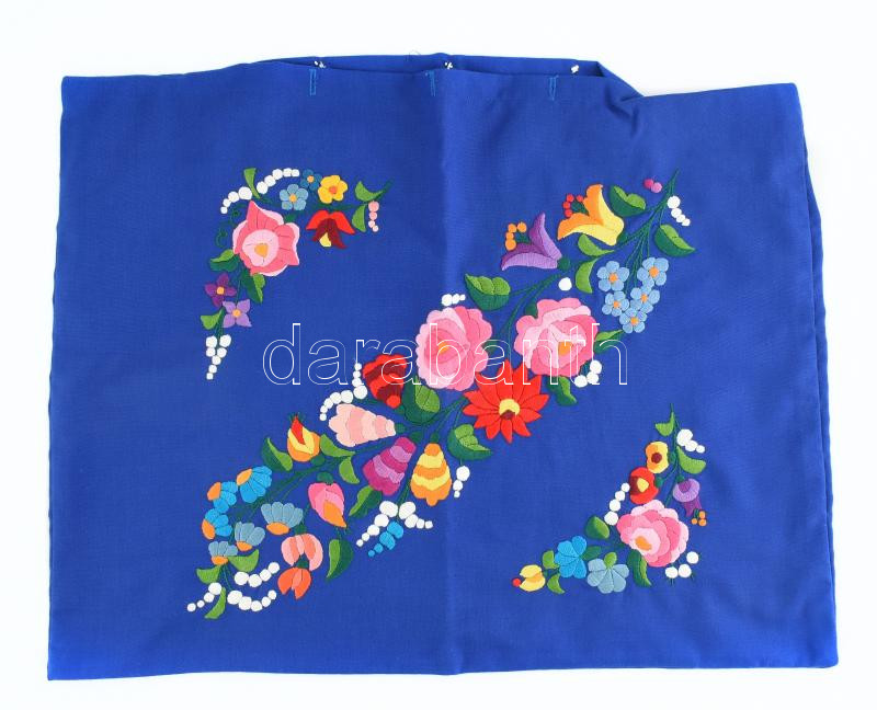 3 db kalocsai hímzéses párnahuzat, 40×60 cm - Image 3