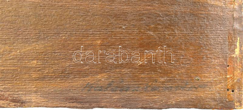 Katona Nándor (1864-1932): Tátrai táj. Olaj, falemez, jelezve jobbra lent. 30,5x45 cm / Nándor Katona (1864-1932): Tatry. Oil on wood, signed lower right. - Image 2