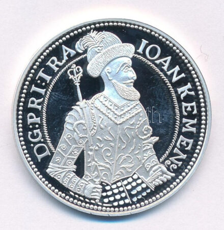 DN 'Magyar tallérok utánveretben - Kemény János tallérja' Ag emlékérem tanúsítvánnyal (20g/0.999/38,6mm) T:PP