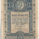 1882. 1Ft / 1G 'If 34 4 07934' T:III folt Hungary 1882. 1 Forint / 1 Gulden 'If 34 4 07934' C:F spotted Adamo G125