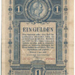1882. 1Ft / 1G 'If 34 4 07934' T:III folt Hungary 1882. 1 Forint / 1 Gulden 'If 34 4 07934' C:F spotted Adamo G125 - Image 2