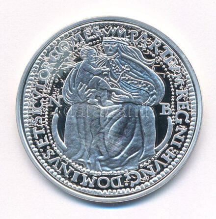 DN 'Magyar tallérok utánveretben - Bocskai István tallérja 1605' Ag emlékérem tanúsítvánnyal (20g/0.999/38,6mm) T:PP kis patina