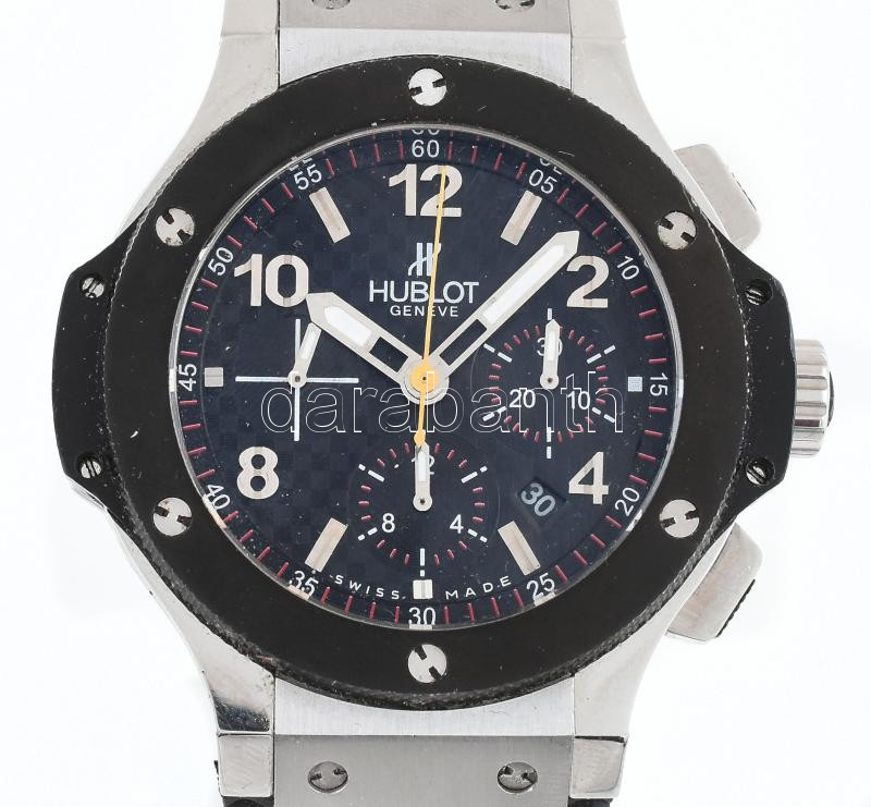 Hublot clone replika automata karóra kaucsuk szíjjal. Szép állapotban d: 45 mm