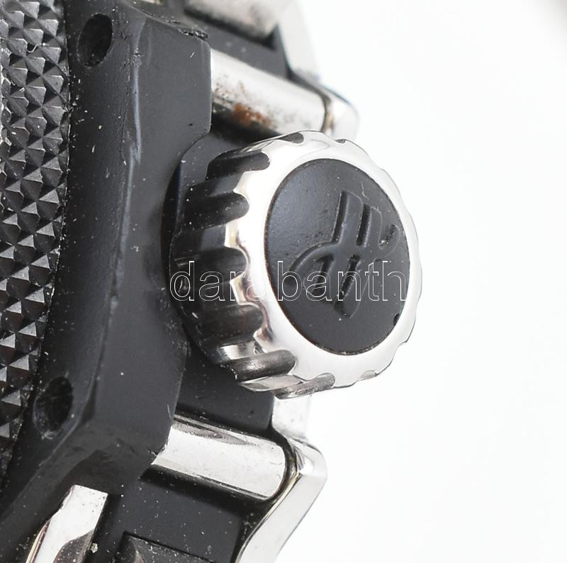 Hublot clone replika automata karóra kaucsuk szíjjal. Szép állapotban d: 45 mm - Image 4