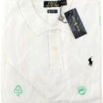 Polo Ralph Lauren férfi teniszpóló, fehér, Custom Fit, S-es méret. Új állapotban, eredeti csomagolásban.