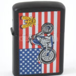 USA motoros fém öngyújtó, töltésre szorul