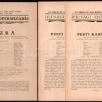 cca 1933-38 Ifjúsági opera- és zenei színházi előadások ismertető füzetei, 8 db, egy kettészakadt, 24x16 cm - Image 2