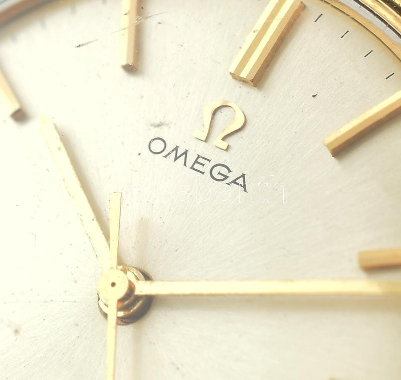 Omega Seamaster 30 automata karóra, hibátlan számlappal, működő, jó állapotban, bőr szíjjal. d:35 mm - Image 3