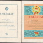 cca 1960-80 3 db szocreál KISZ emléklap