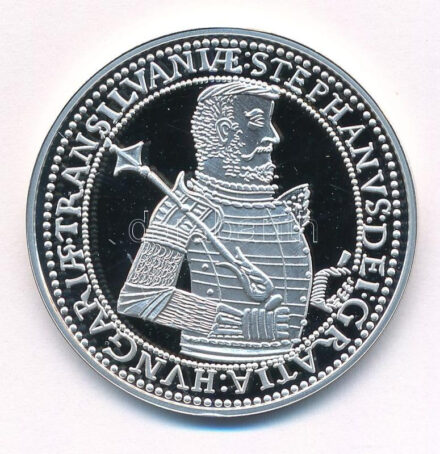 DN 'Magyar tallérok utánveretben - Bocskai István tallérja 1605' Ag emlékérem tanúsítvánnyal (20g/0.999/38,6mm) T:PP