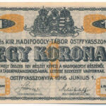 Ostffyasszonyfa / Hadifogolytábor 1916. június 1. 1K '22 0692' T:I,I- apró sarokhajlás Adamo HHO-2.3