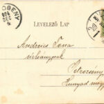 1904 Békéscsaba, Kossuth tér, templom. Corvina könyvkereskedés kiadása (felületi sérülés / surface damage) - Image 2