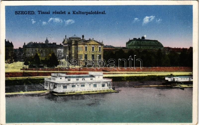 1933 Szeged, Tiszai részlet, Kultúrpalota (EK)