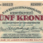 Kenyérmező / Hadifogolytábor 1916. január 15. 5K arab sorozat- és sorszámmal T:I-,II fo. Adamo HHK-1.8 - Image 2