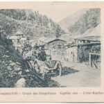 Ruszpolyána, Havasmező, Havaskő, Poienile de sub Munte, Ruspoiana (Máramaros); lovaskocsik / horse carts (Rb)