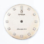 Omega Seemaster számlap 0,01 ct×14 ct, össz.: 0,14 ct, d: 3 cm