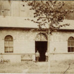 1900 Anina, Stájerlakanina, Steierdorf; vasgyár / iron works, factory. photo (kopott sarok / worn corner)