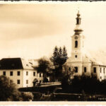 1940 Székelyudvarhely, Odorheiu Secuiesc; templom / church. Kováts István photo (EK)